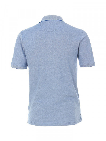 CASAMODA Polo Medium blauw Extrafeine Qualität