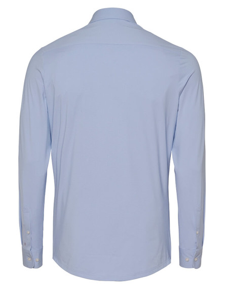 PURE Extra Slim Fit Overhemd Medium blauw Haifisch Jersey