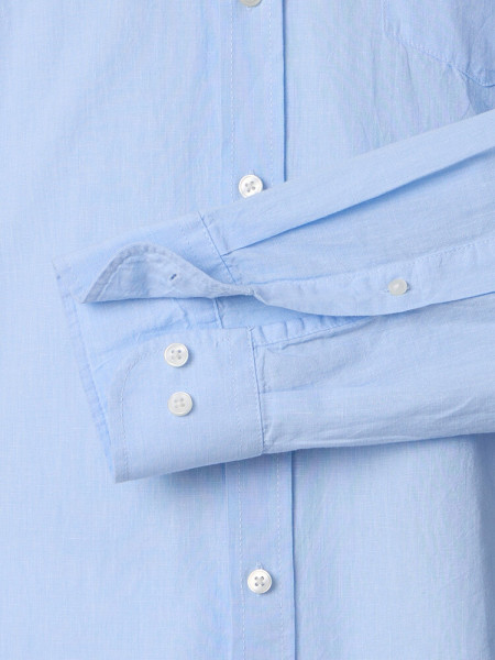 CASAMODA Comfort Fit Overhemd Lichtblauw Kent Easy Care  - Weergave 2