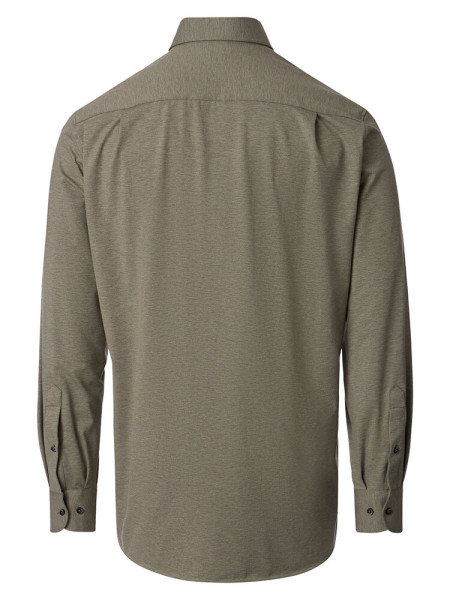 VENTI Comfort Fit Overhemd Groen Kent Jersey