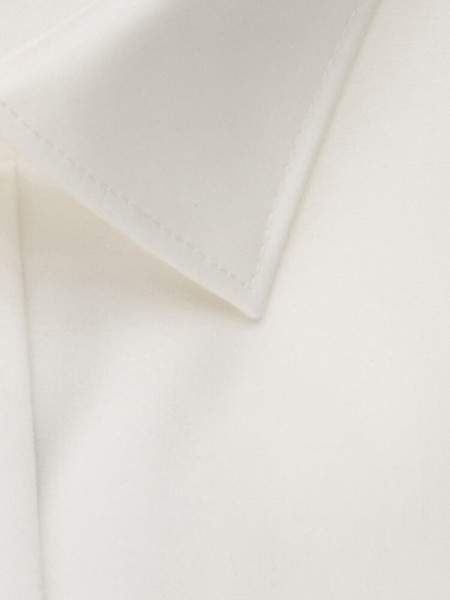 SEIDENSTICKER Tailored Fit Overhemd Lichtbeige Business Kent Popeline - Weergave 3