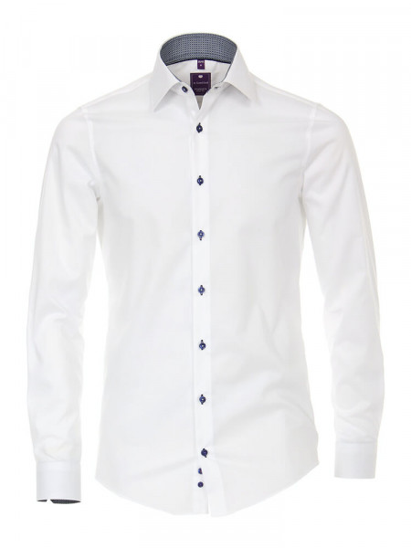 REDMOND Slim Fit business overhemd