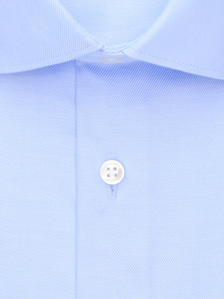 SEIDENSTICKER Slim Fit Overhemd Lichtblauw New Kent Twill - Weergave 1