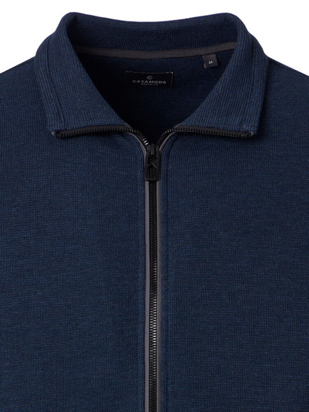 CASAMODA Donkerblauw Natté - Weergave 1