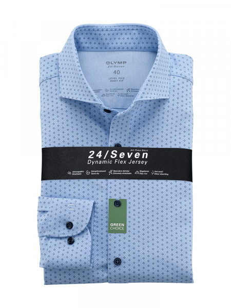 OLYMP Level Five 24/Seven body fit jersey overhemd