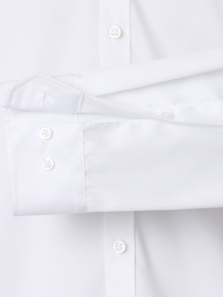 VENTI Slim Fit Overhemd Wit Kent Popeline - Weergave 2