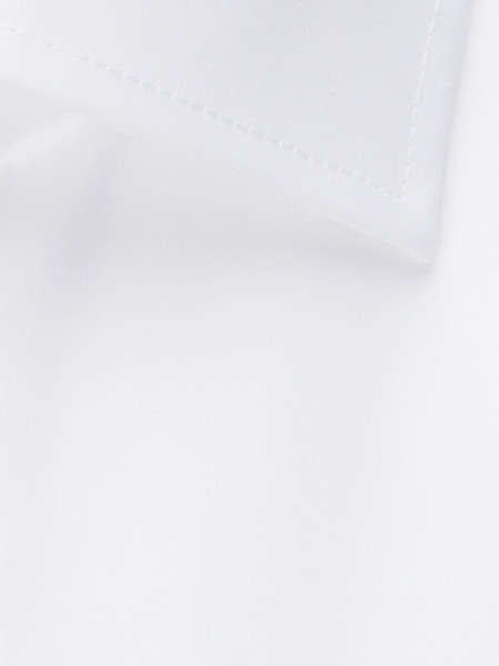 SEIDENSTICKER Slim Fit Overhemd Wit Business Kent Popeline - Weergave 3