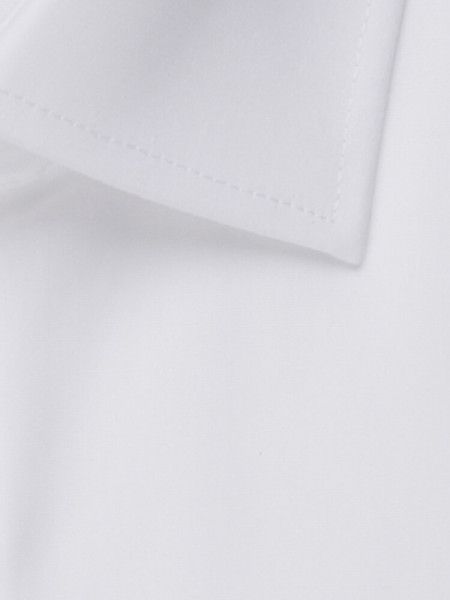 SEIDENSTICKER Slim Fit Overhemd Wit Business Kent Popeline - Weergave 3