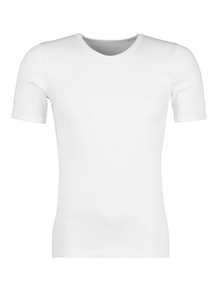 HUBER Regular Fit Wit Doppelrippenstich - Weergave 1