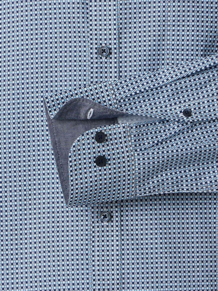 CASAMODA Comfort Fit Overhemd Lichtblauw Kent Easy Care  - Weergave 2