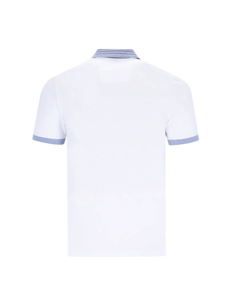 TOM RIPLEY Polo Wit Extrafeine Qualität