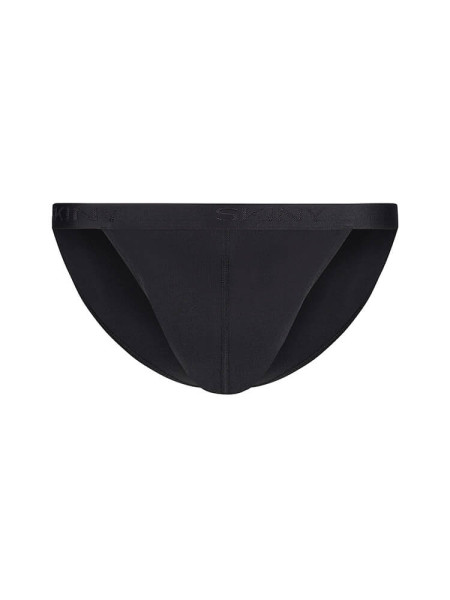 SKINY Regular Fit Zwart Feinripp - Weergave 1