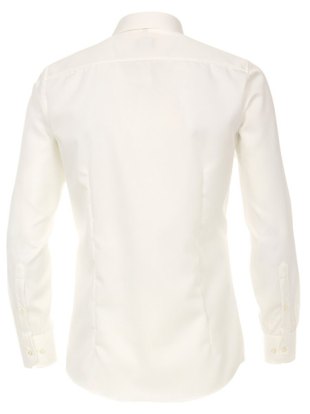 VENTI Regular Fit Overhemd Lichtbeige Kent Twill