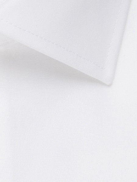 SEIDENSTICKER Regular Fit Overhemd Wit Business Kent Popeline - Weergave 3