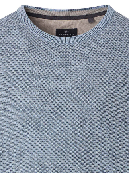 CASAMODA Lichtblauw Struktur - Weergave 1