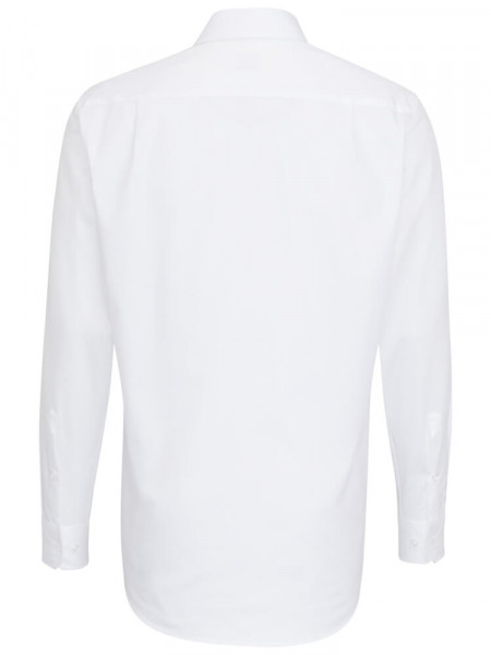 SEIDENSTICKER Regular Fit Overhemd Wit Business Kent Original