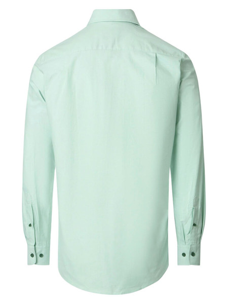 REDMOND Regular Fit Overhemd Groen Button-Down Fein Oxford