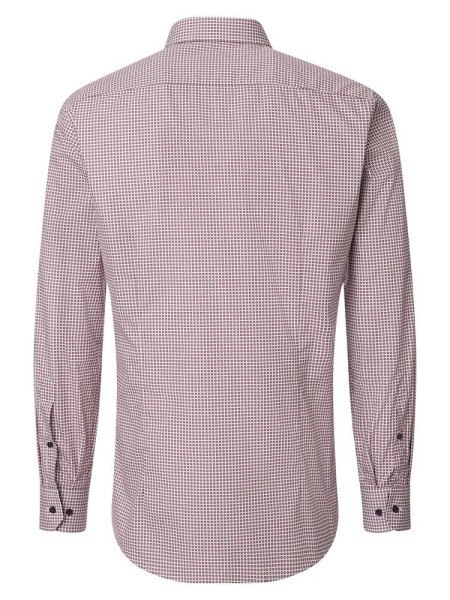 VENTI Regular Fit Overhemd Red Kent Popeline