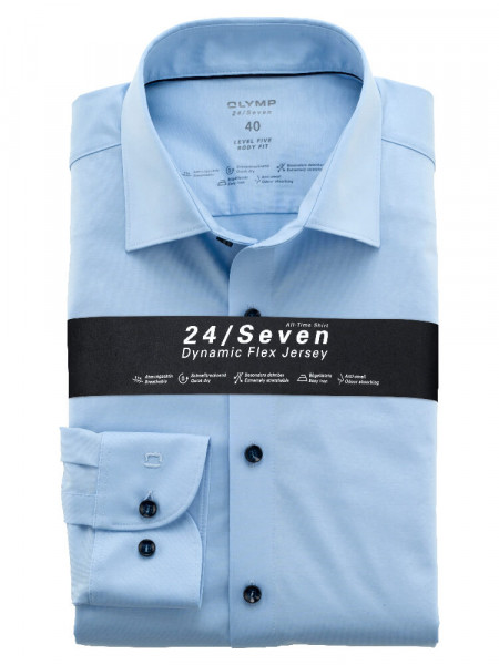 OLYMP Level Five body fit jersey overhemd