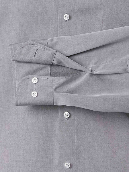 VENTI Comfort Fit Overhemd Grijs Kent Twill - Weergave 2