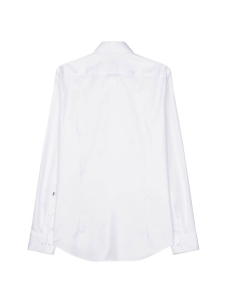 SEIDENSTICKER Slim Fit Overhemd Wit Business Kent Twill