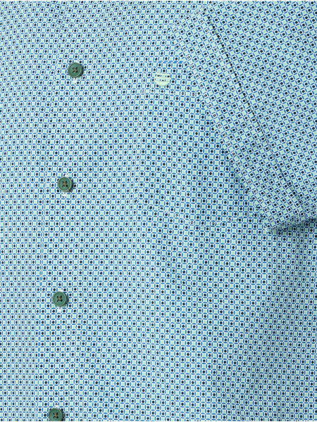 REDMOND Regular Fit Overhemd Groen Kent Print - Weergave 2