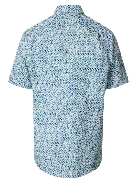 CASAMODA Comfort Fit Overhemd Groen Button-Down Easy Care