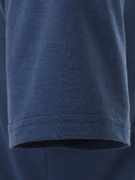 REDMOND Polo Donkerblauw Piqué - Weergave 2