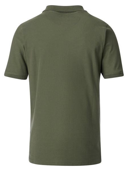 REDMOND Polo Donkergroen Piqué