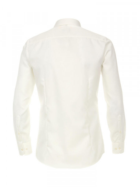 VENTI Regular Fit Overhemd Lichtbeige Kent Twill