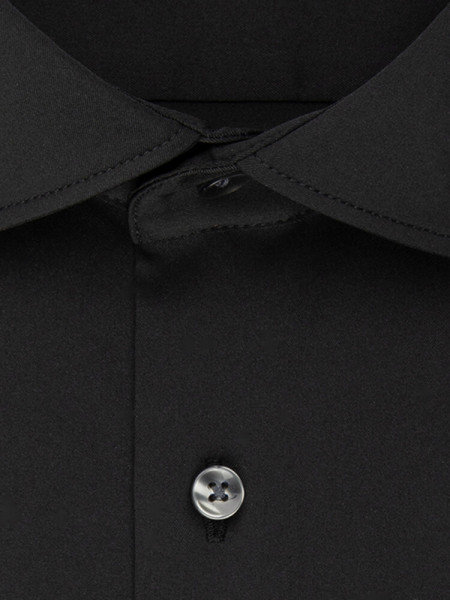 SEIDENSTICKER Regular Fit Overhemd Zwart New Kent Performance Shirt - Weergave 2