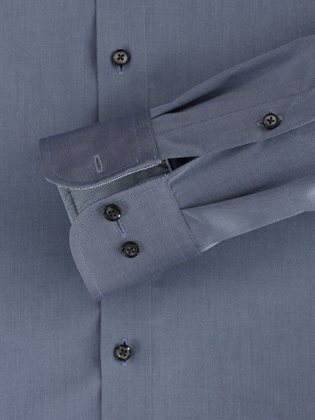 CASAMODA Regular Fit Overhemd Medium blauw Kent Easy Care  - Weergave 2