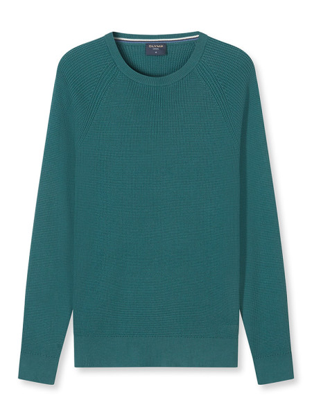 OLYMP modern fit Strickpullover | Feine Hemden