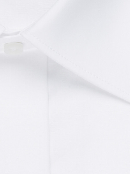 SEIDENSTICKER Regular Fit Overhemd Wit Business Kent Popeline - Weergave 3