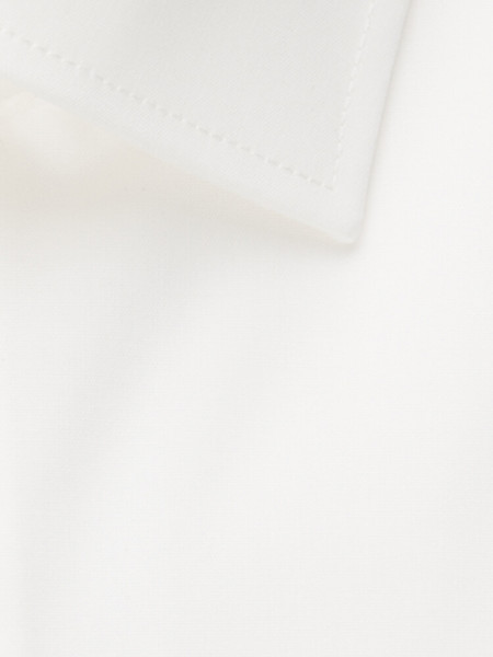 SEIDENSTICKER Slim Fit Overhemd Lichtbeige Business Kent Popeline - Weergave 3