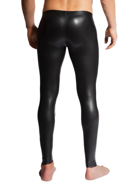 MANSTORE Regular Fit Zwart Microfaser