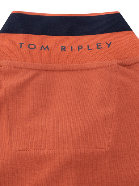 TOM RIPLEY Polo Oranje Extrafeine Qualität - Weergave 1