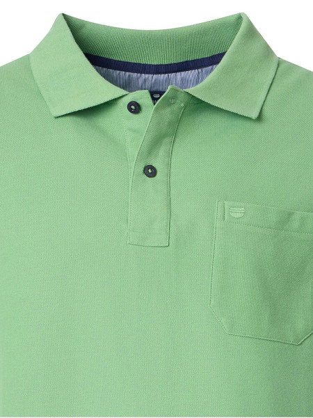 REDMOND Polo Lichtgroen Piqué - Weergave 1