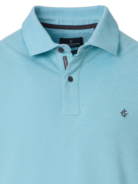 CASAMODA Polo Turquoise Extrafeine Qualität - Weergave 1