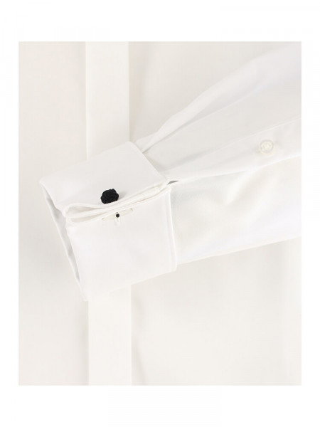 VENTI Slim Fit Overhemd Wit Kent Popeline - Weergave 2