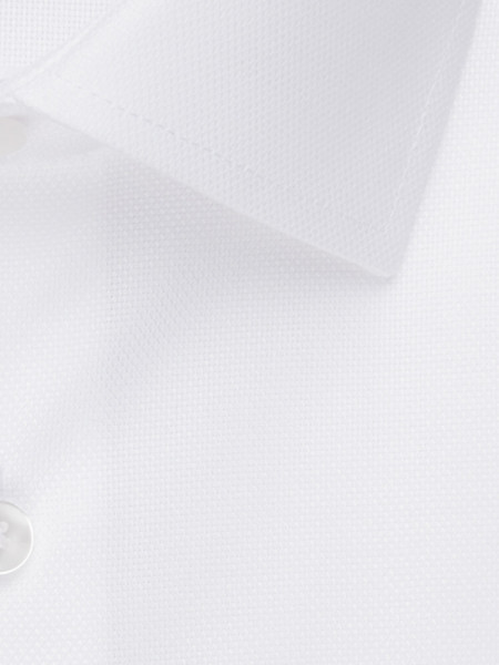 SEIDENSTICKER Regular Fit Overhemd Wit Business Kent Struktur - Weergave 3