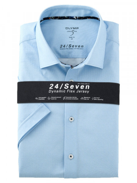 OLYMP Level Five body fit jersey overhemd