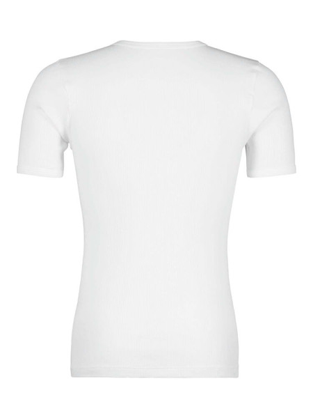 HUBER Regular Fit Wit Doppelrippenstich - Weergave 2