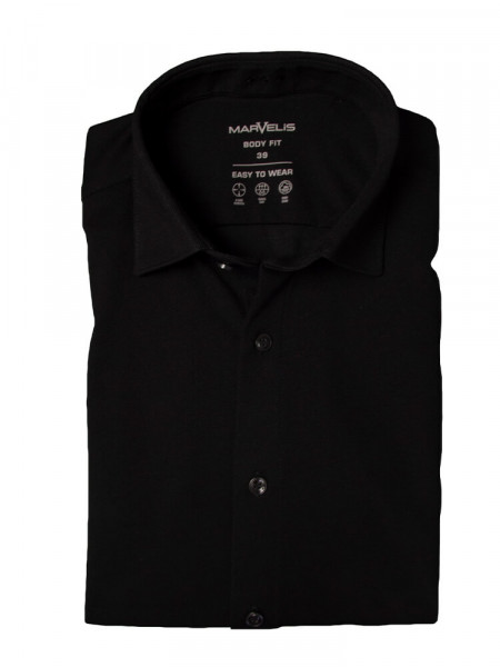 MARVELIS Body Fit jersey overhemd
