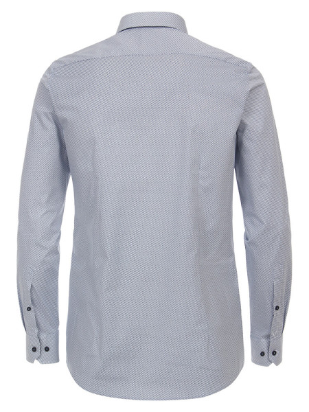 VENTI Slim Fit Overhemd Medium blauw Kent Easy Care