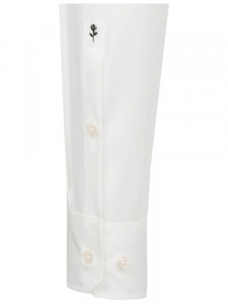 SEIDENSTICKER Regular Fit Overhemd Lichtbeige Business Kent Popeline - Weergave 1