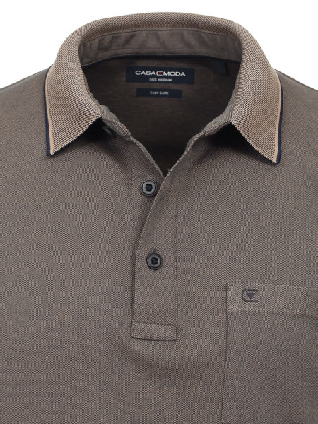 CASAMODA Polo Bruin Extrafeine Qualität - Weergave 1