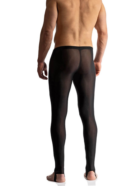 MANSTORE Regular Fit Zwart Microfaser