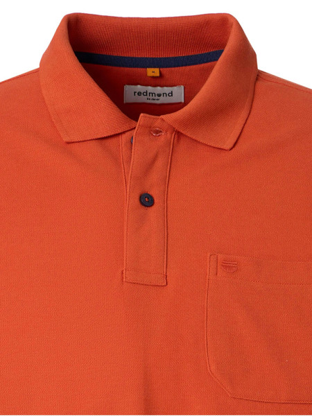 REDMOND Polo Oranje Piqué - Weergave 1