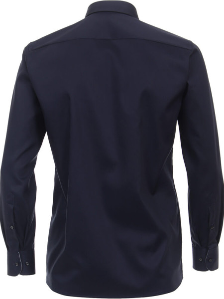CASAMODA Regular Fit Overhemd Marine Kent Easy Care